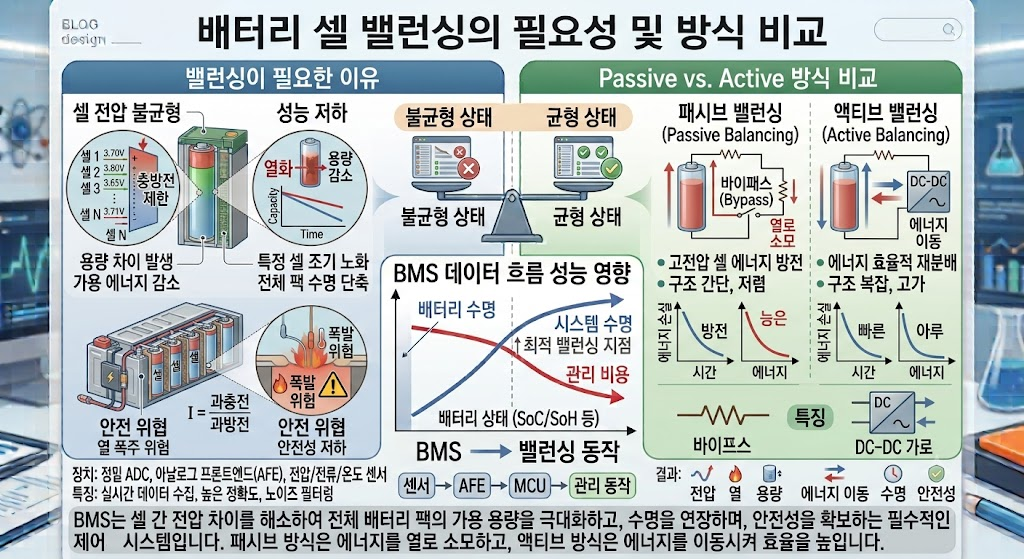 이차전지. 배터리 셀 밸런싱이 필요한 이유와 Passive·Active 방식의 차이 2 image 13