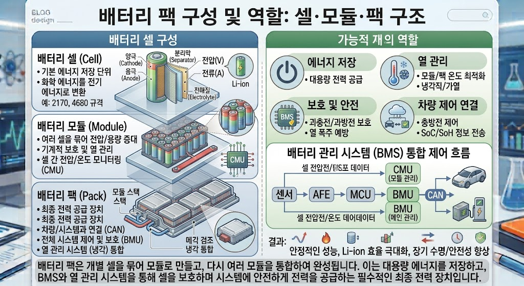 이차전지. 배터리 팩은 어떻게 구성되는가: 셀·모듈·팩의 구조와 역할 2 image 14
