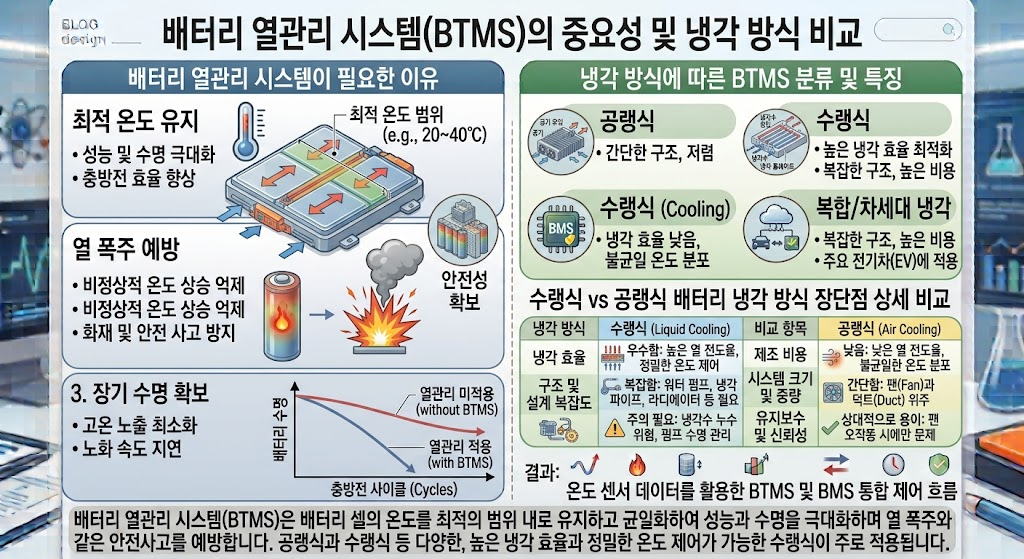 이차전지. 수랭식·공랭식 배터리 냉각 방식의 장단점 비교 2 image 17