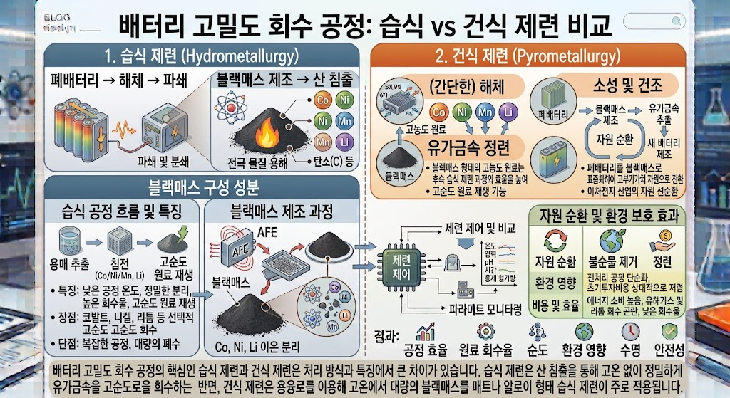 이차전지. 배터리 재활용의 습식제련과 건식제련은 무엇이 다른가 2 image 22