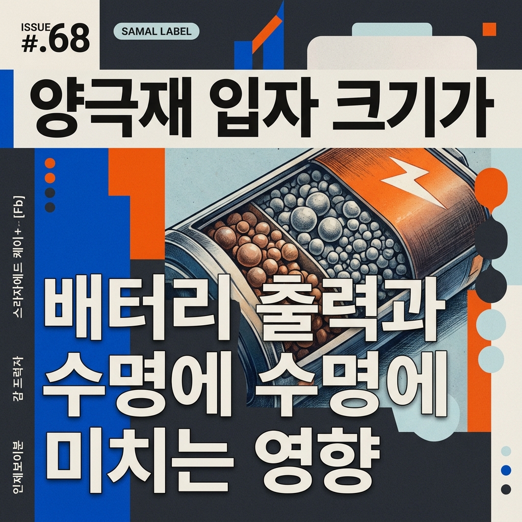 ai thumbnail poster 양극재 입자 크기가 배터리 출력과 수명에 미치는 영향 1789277886