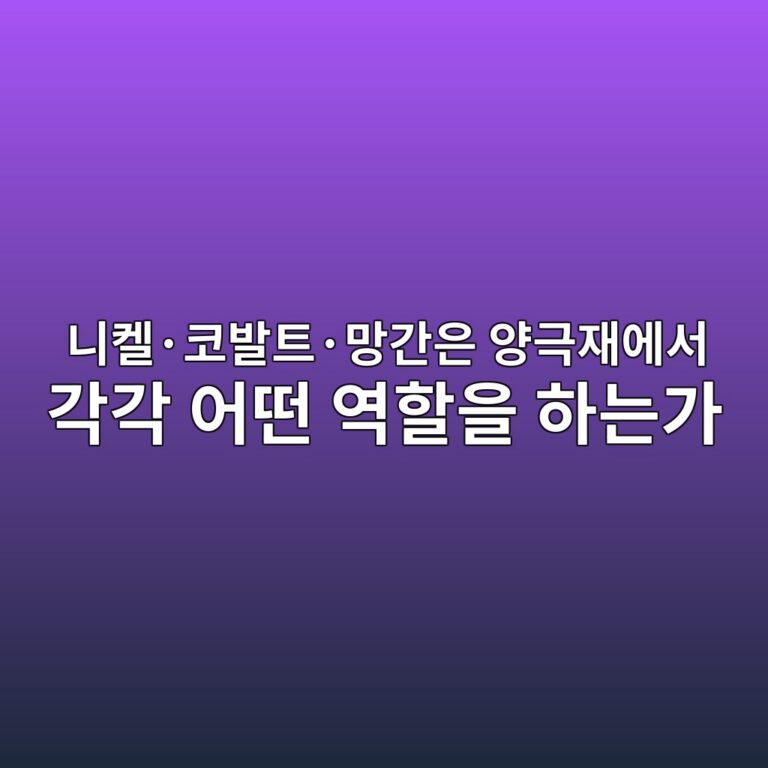 니켈·코발트·망간은 양극재에서 각각 어떤 역할을 하는가. 이차전지 기술 소재 7 eb8b88ecbc88c2b7ecbd94ebb09ced8ab8c2b7eba79deab084ec9d80 ec9691eab7b9ec9eacec9790ec849c eab081eab081 ec96b4eb96a4 ec97aded95a0ec9d84 1789277006